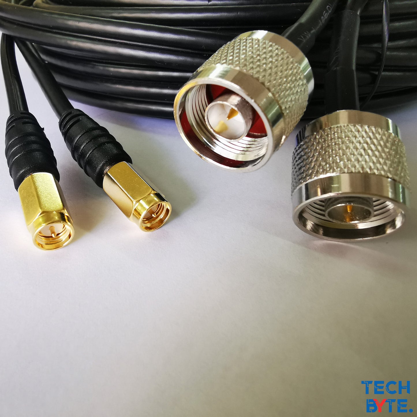 Cable For Hyperbolic, Parabolic, Panel MiMo Antenna Twin-RS240 N-Male to SMA-Male Coaxial Cable