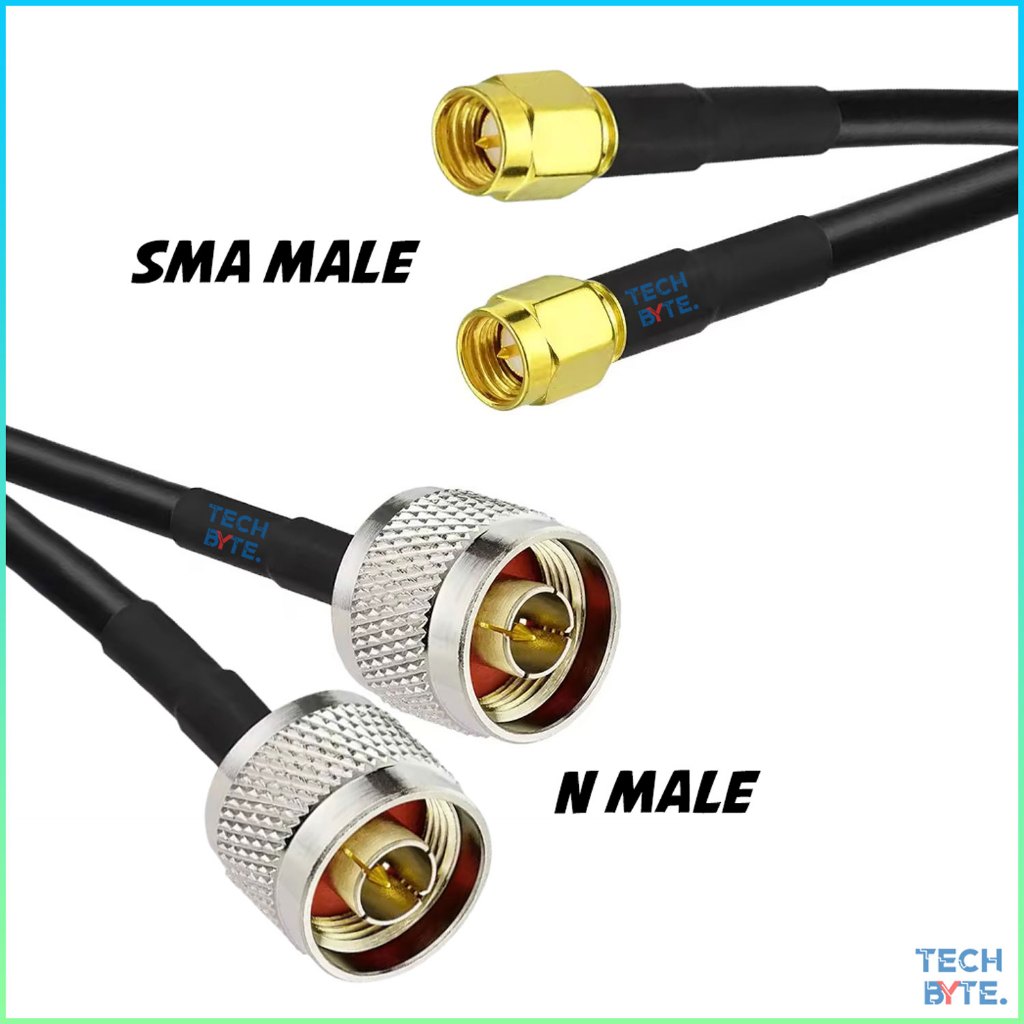 Cable For Hyperbolic, Parabolic, Panel MiMo Antenna Twin-RS240 N-Male to SMA-Male Coaxial Cable