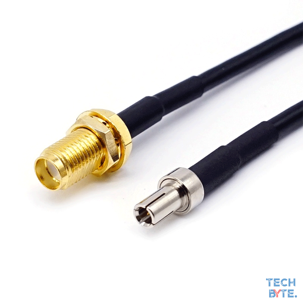 SMA Female to TS9 Male Adapter RG174 Angle Pigtail Coaxial Cable Antenna to WiFi Router Modem DRP